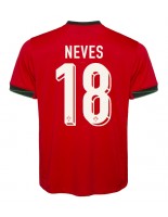 Moške Nogometnih dresov Portugalska Ruben Neves #18 Domači EP 2024 Kratki rokavi